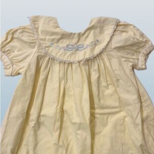 Charming Yellow Kids Dress